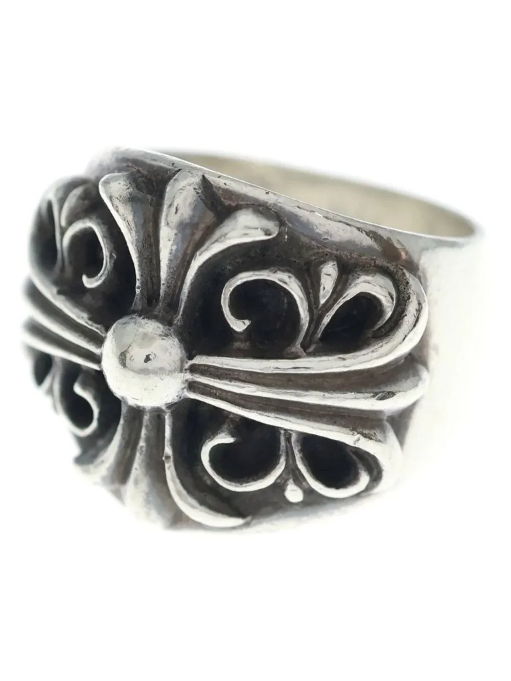 Chrome Hearts Keeper Ring Silver
